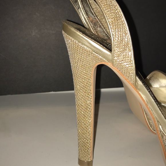 NEW Guess sparkly heels - Picture 5 of 7
